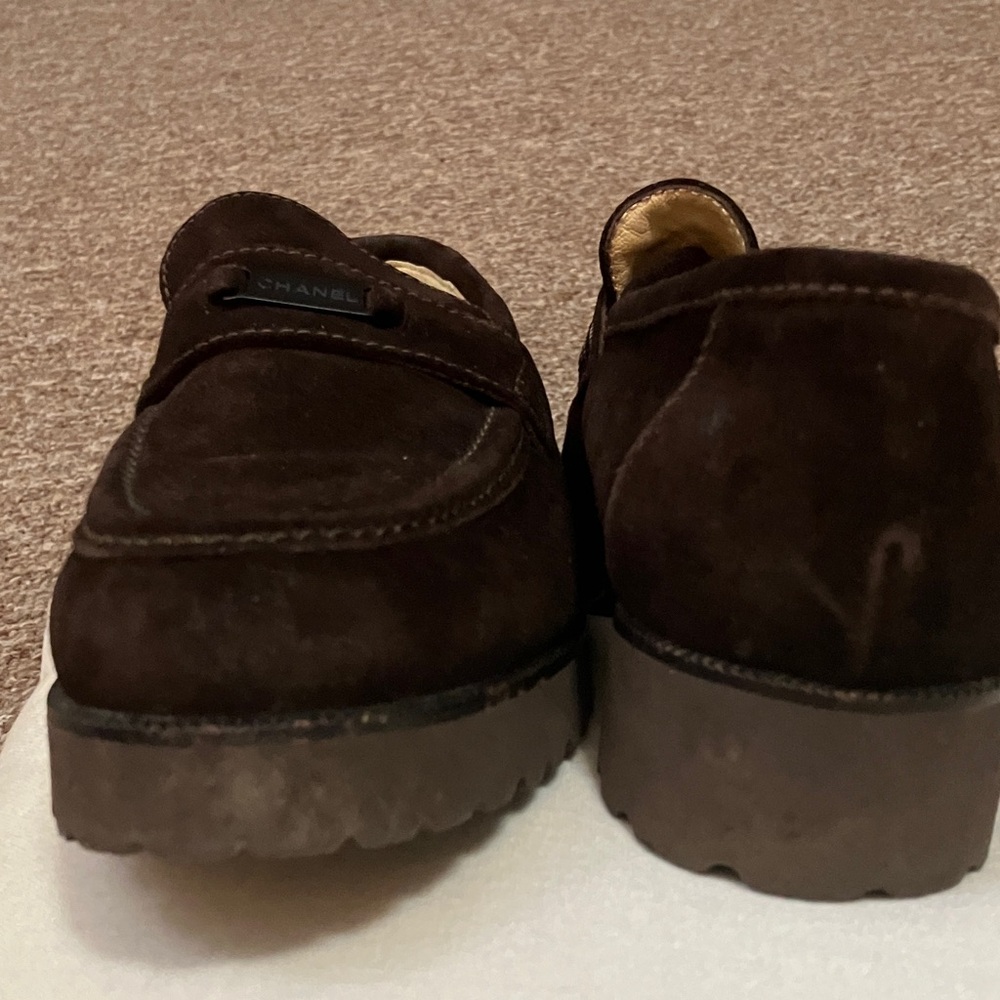 CHANEL Brown Loafers - Picture 3 of 6